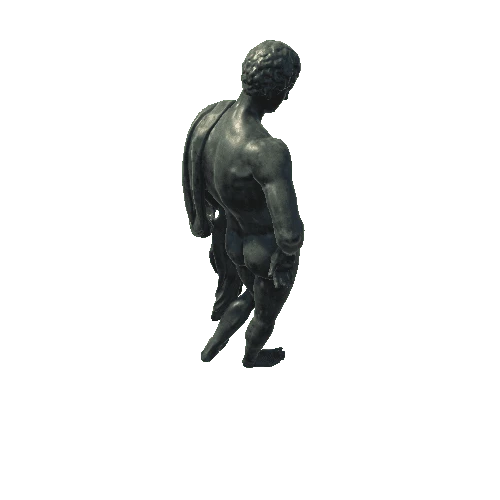 Statue Hermes Copper